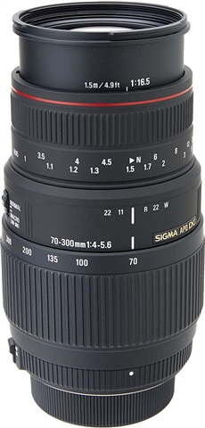 Sigma 70-300mm F/4-5.6 D APO Macro (Nikon) - CeX (UK): - Buy, Sell